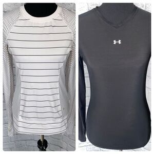 Reebok & Under Armour women S dri fit athletic shirt bundle
